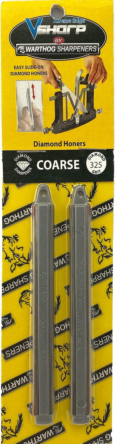 Warthog COARSE 325 Grit V-Sharp XTREME EDGE Replacement Hones for The Xtreme Edge Knife Sharpener System
