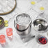 FineDine Double-Wall Stainless Steel Insulated Ice Bucket - 3 Liter with Lid & Ice Tong for Home Bar