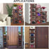 6 Closet, Shoe Rack, Tier Shoe Organizer Fake Wood Pattern, Foldable Small Shoe Storage Space Saving, Collapsible Shoe