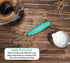 Elementi Milk Frother Wand - Powerful Handheld Electric Whisk & Mini Mixer for Coffee, Frappe, Latte, Matcha (Mint