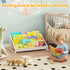 Aokitsink Nursery,4 Toddler Bookshelf,Montessori Bookshelf,Bookshelves for Toddlers and Tier Baby Bookshelves for Kids
