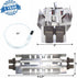 Supplying Demand WR51X10101 WR51X10097 Refrigerator Defrost Heater Assembly Replacement Kit
