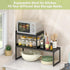 Countertop 1 Pack) DOLALIKE Expandable kitchen Organizer, Stackable Cabinet Shelf Organizers, Space Saving Spice Rack