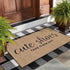Welcome Mat for Front Door, Cute Shoes Take Them Off Indoor Doormat with Rubber Backing, Non-Slip and Easy to Clean