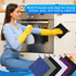 6 Pack 100% Wash Cloth Cotton, Soft Absorbent Washcloths for Face, Body & Bathroom, Quick Dry Small Towels for Daily