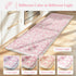 Sets 2, Desk,Sink(17''x29''+17''x47'') LEEVAN Pink Kitchen Mat of Vintage Distressed Anti Fatigue Memory Foam Kitchen