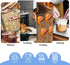 Baking Sheet with Wire Rack Set - 1 Baking Tray + 1 Cooling Rack - Zacfton 16 x 12 x 1 Inch