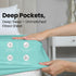 Utopia Bedding King Fitted Sheet - Deep Pocket Bottom Sheet - Soft Microfiber, Shrinkage and Fade Resistant - 1 Fitted