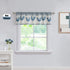 SXZJTEX Farmhouse Rooster Kitchen Boho Rustic Linen Rod Pocket Window Curtains - Small Stripe for Living Room, Kitchen,