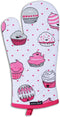 AMOUR INFINI Pot Holders and Oven Mitt Heat Resistant Non Slip Reusable Set of 1 Oven Mitt and 1 Pot Holder Oven Gloves Pot Holder for Cooking by AMOUR INFINI