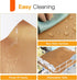 4 Pack Large Copper Oven Liners, 16x24 Inch Thick Heavy Duty Non-Stick Teflon Mats for Ovens and Grills