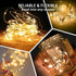 24 Pack 7Ft 20 3 Yellow Fairy Lights LED Twinkle String Lights Modes Battery Operated Waterproof Firefly Starry