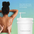 5 5 Bon Vital' Gallon Pail Pump, One-Hand Dispenser for Massage Lotion, Gel & Oil, Fits Gallon Buckets, Durable