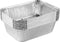 PLASTICPRO Disposable 5 LB Aluminum Takeout Tin Foil Baking Pans, 7'' X 10'' X 3'' Inch, Pack of 10