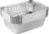 PLASTICPRO Disposable 5 LB Aluminum Takeout Tin Foil Baking Pans, 7'' X 10'' X 3'' Inch, Pack of 10