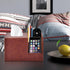 PU Leather Square Tissue Box Cover, Multifunctional Holder for Tissue and Remote Control, Decorative Desk Organizer,