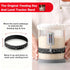 2 Pack 40oz Premium Pro Sourdough Starter Jar Kit - Large Wide Mouth Sourdough Bread Jar with Marked Feeding Band