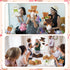 6 Set 12 Inch Chicingyou Bear Blindfolded Diaper Changing Baby Shower Games with Blindfold Changing Bear Dolls Diapers