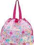 Extra Large Mesh Beach Bag with Drawstring - Lightweight Foldable Sand Toy