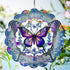 Wind Spinners Outdoor Butterfly Decorations, 12 Inch 3D Hanging Wind Sculptures for Garden Decor, Birthday Gifts