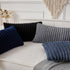 12x24 Inch Set 1 UGASA Lumbar Throw Pillow Cover of Super Soft Faux Fur Decorative Pillow Case Plush Flannel Texture