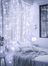 300 9.8ft 9.8ft 8 1 Pack Brightown LED Fairy Curtain Lights, x String Lights, USB Plug in Lighting Modes Christmas