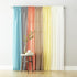 No. 918 Emily Sheer Voile Grommet Curtain Panel - 59" x 63", White