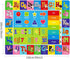 3' X5' Kids Rug for Playroom, ABC Educational Play Mat, Non-Slip Soft Rugs for Kids Room, Toddler Baby Nursery Floor