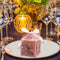 KPOSIYA 100 Pack Wedding Favor Boxes | Laser Cut Small Gift Boxes for Wedding, Baby Shower, Birthday Party (Pink)