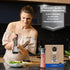 Set 2 Home EC Premium Stainless Steel Sea Salt and Pepper Grinder of - Adjustable Ceramic - Tall Glass Salt and Pepper