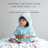 2-3T 100% 2-3T) Hooded Poncho Towel - Organic Cotton, Absorbent & Lightweight for Toddler Boy & Girl, Bath, Pool