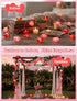 8.5FT 14 IP44 Heart String Lights Plug in, Valentine Lights Indoor & Outdoor, Red Pink Heart Shaped String Lights