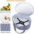 BAGSPRITE Slow Cooker Carrying Case, Compatible with 6-8 Quart Crockpot, Hot Food Tote with Lid Fastener