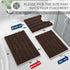 Yimobra Bathroom Rug Mat, 32" x 20", Extra Thick Super Absorbent Bath Rugs, Non-Slip Quick Dry Soft Shower Carpet