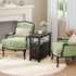 ZENY Compact End Table with Drawer and Open Shelf - Perfect for Living Room or Bedroom