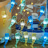 30LED 10ft Nautical Theme Ocean Dcor Outdoor Beach Decorative String Lights Whale Shark Cute Marine Life Novelty Night
