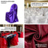 1 Efavormart Beige Chair Covers for Party PCS Satin Self Tie Universal Banquet Wedding Folding Chair Cover for Dining