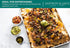 Commercial Quality Cookie Sheet Pan, 2 Pack Aluminum Half Sheet Baking Pan, Rust & Warp Resistant, Heavy Duty
