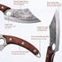 Japan Knives Viking Knife Meat Cleaver, Hand Forged Chef Butcher Full Tang Boning Knife for Outdoor Cooking