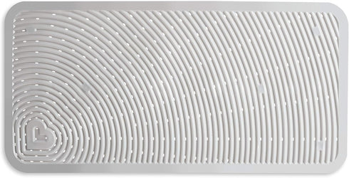 36"x17", Munchkin Soft Spot Baby Bath Mat for Tub, Cushioned Bathtub Mat for Toddlers and Kids, Grey