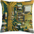 Electric Components and Circuits Throw Pillow