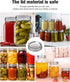 DSJIFGEW 52Pcs Premium Canning Lids - Rings for Regular Mouth Mason Jars, Food Grade Split-Type Metal Canning Kerr Jar