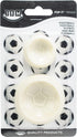 JEM Pop It Football Shaped Mold for Cake Decorating, Set of 2, Small & Large Sizes