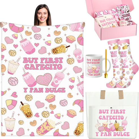 Dansydaisy Cafecito Y Chisme Gift for Women Funny Mexican Gift for Lady Birthday