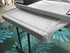 Easily Secure Any Cloth or Plastic Cover. Table Cloth Holder with No Bulky Clips, Bungees or Weights, Simply Stretch