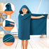 30x60 inch, 3-9 SUN CUBE Kids Hooded Towel, Absorbent Quick Dry Beach Bath Towel, Swim Surf Poncho Wrap Shower, Pool