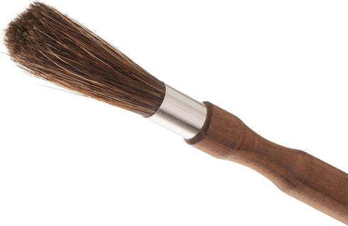 Redecker Natural Pig Bristle Espresso Maker Brush with Oiled Thermowood Handle, 8-1/8-Inches by REDECKER