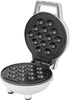 Bubble Mini Waffle Maker - Tiny Hong Kong Egg Style Design, 4" Individual Waffler Iron for Ice Cream Treat Desserts