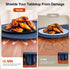 99H 8 Settings, Warming Mat for Food, Voriah Electric Warming Tray with Timer & Temperature Foldable Food Warmer