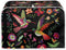 Embroidered Bird Toaster Covers, 2 Slice Small Kitchen Appliance Cover, Quilted Polyester Fabric Kitchen Accessories